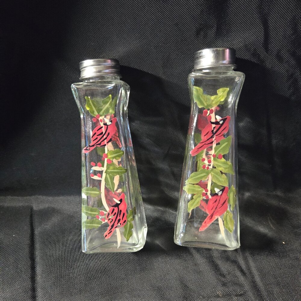 Hand Panted Salt & Pepper Shaker